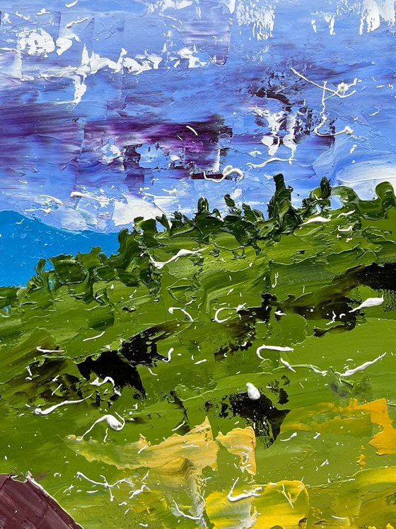 Carpathians Painting
