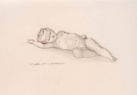 Sleeping Baby after John Vanderpoel