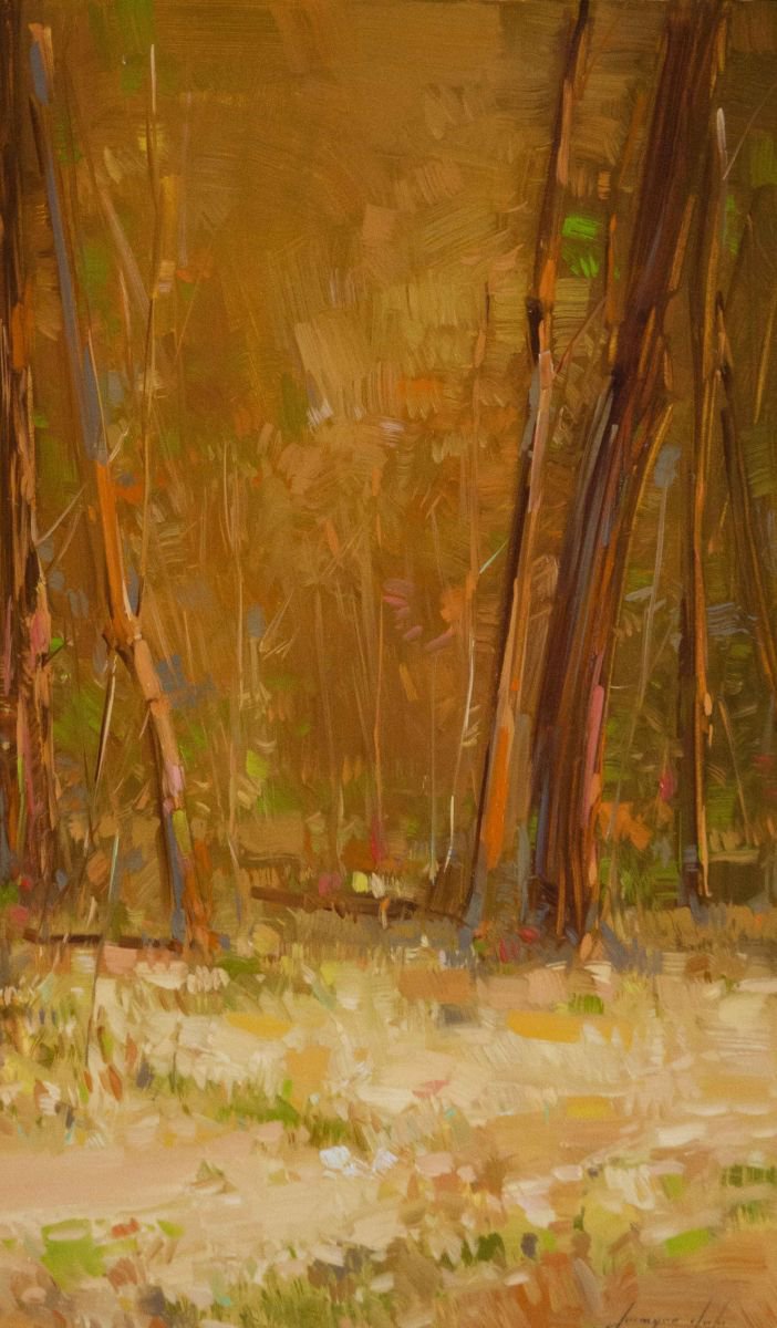 Fall Landscape oil painting