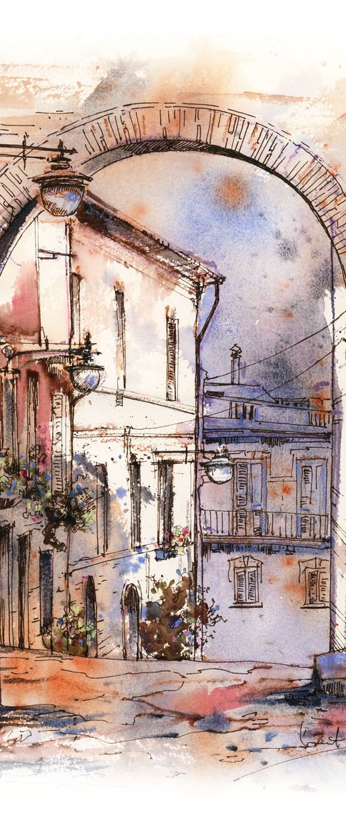 Italian Village by Sophie Rodionov