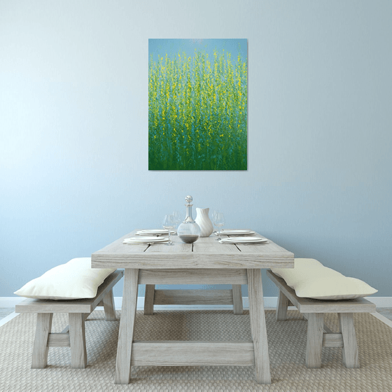 Green Yellow Meadow