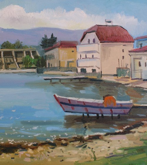 "Spring morning ner the lake" by Joan Mato