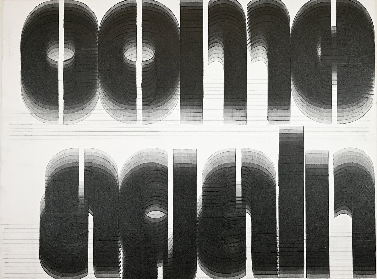 Abstract Acrylic Painting By Niki Hare, 40 X 30", Come Again, Original Artwork