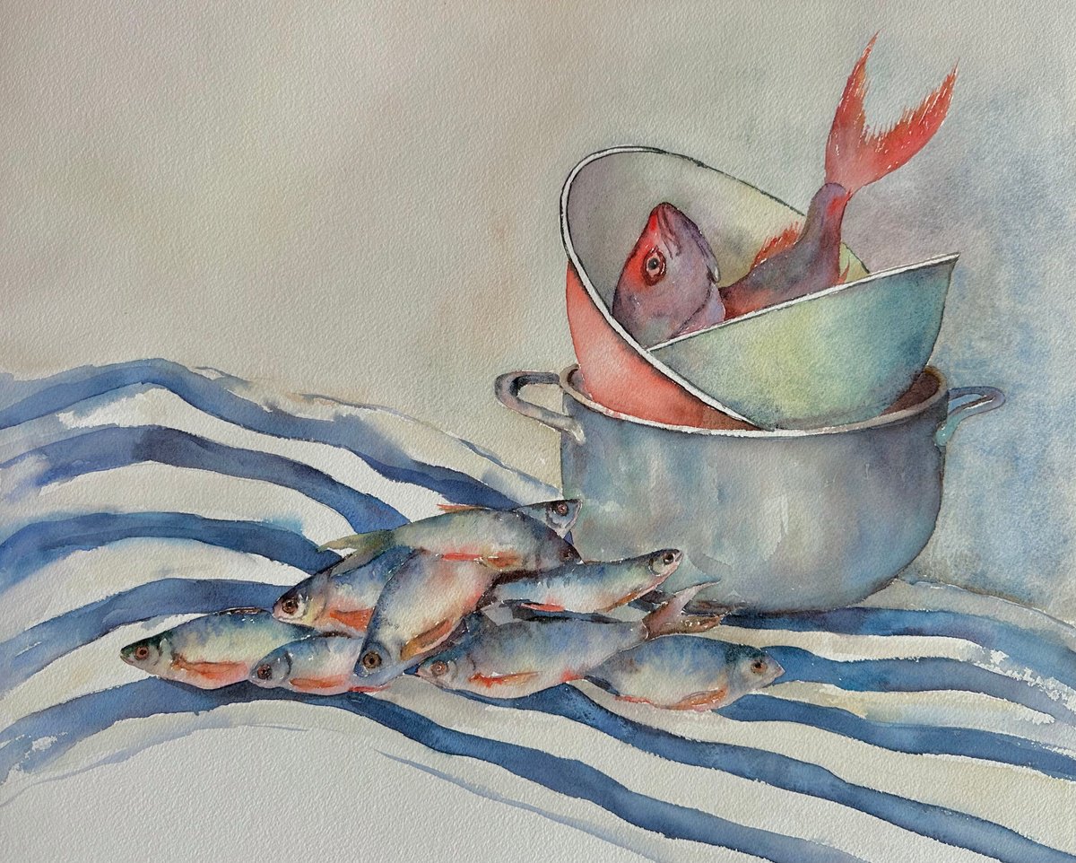 Before the Fish Soup Boils by Anna Novick