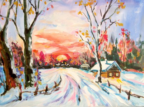 Wintertime by Kovács Anna Brigitta