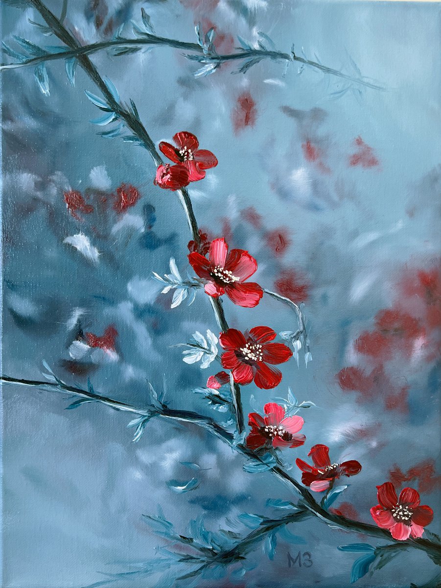 Сrystal Spring, 30 x 40, oil on canvas by Marina Zotova
