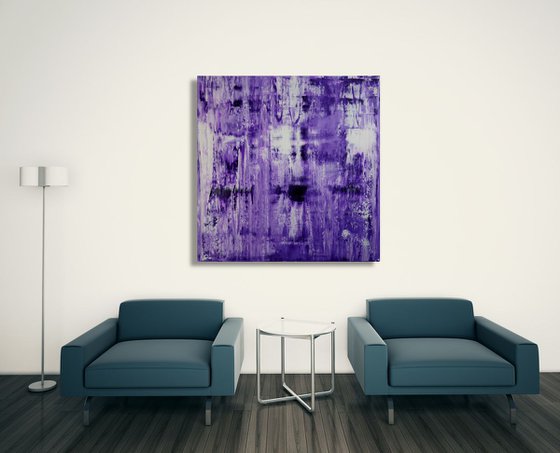 Purple Haze (aka. Scream Of The Ghost) (70 x 70 cm) (28 x 28 inches)