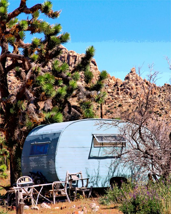 TEARDROP TRAILER BLUES Coachella Valley CA