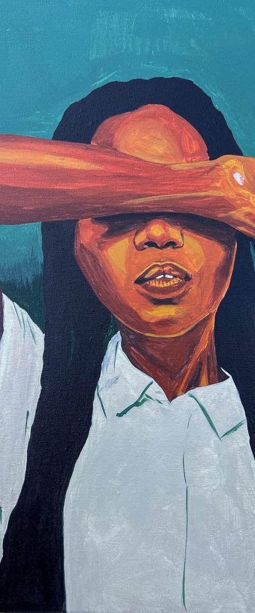 Shielded Gaze by Emmanuel Akolo