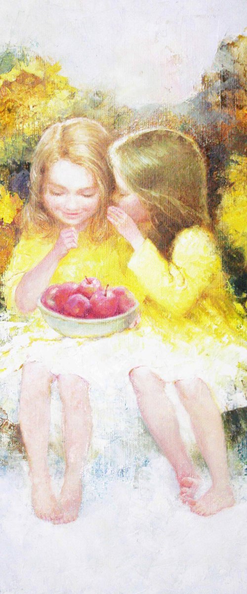 В ПОДСОЛНУХАХ.Анна Добродий by Alexandr Dobrodiy