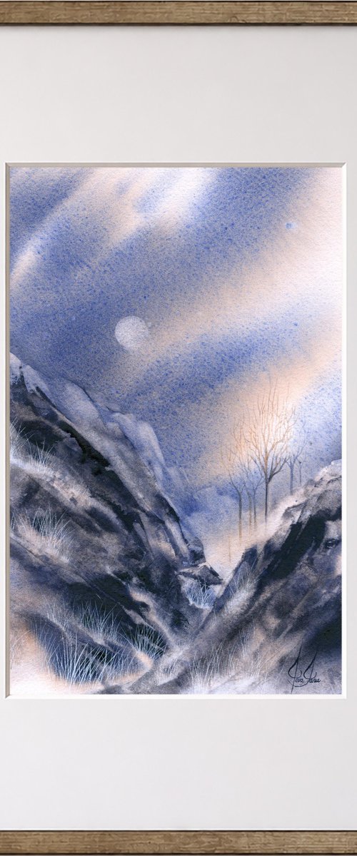 Mountains XI by ieva Janu