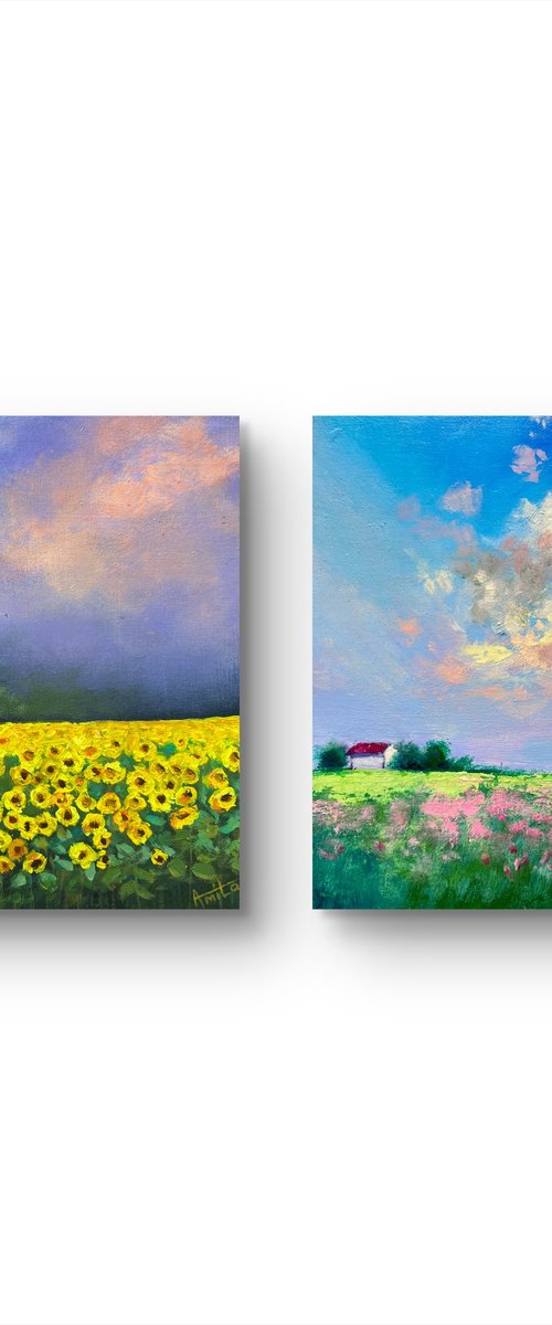 Country Landscapes by Amita Dand