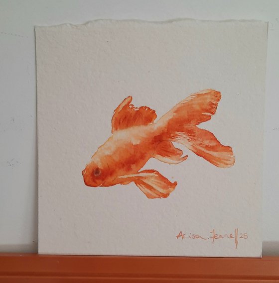 Swishy Soul - Fish Watercolour