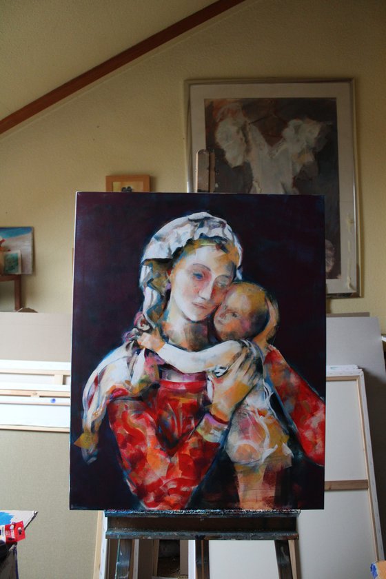 Madonna with child