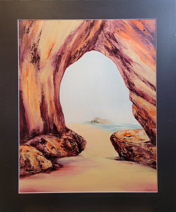 Sea Cave, California Coast