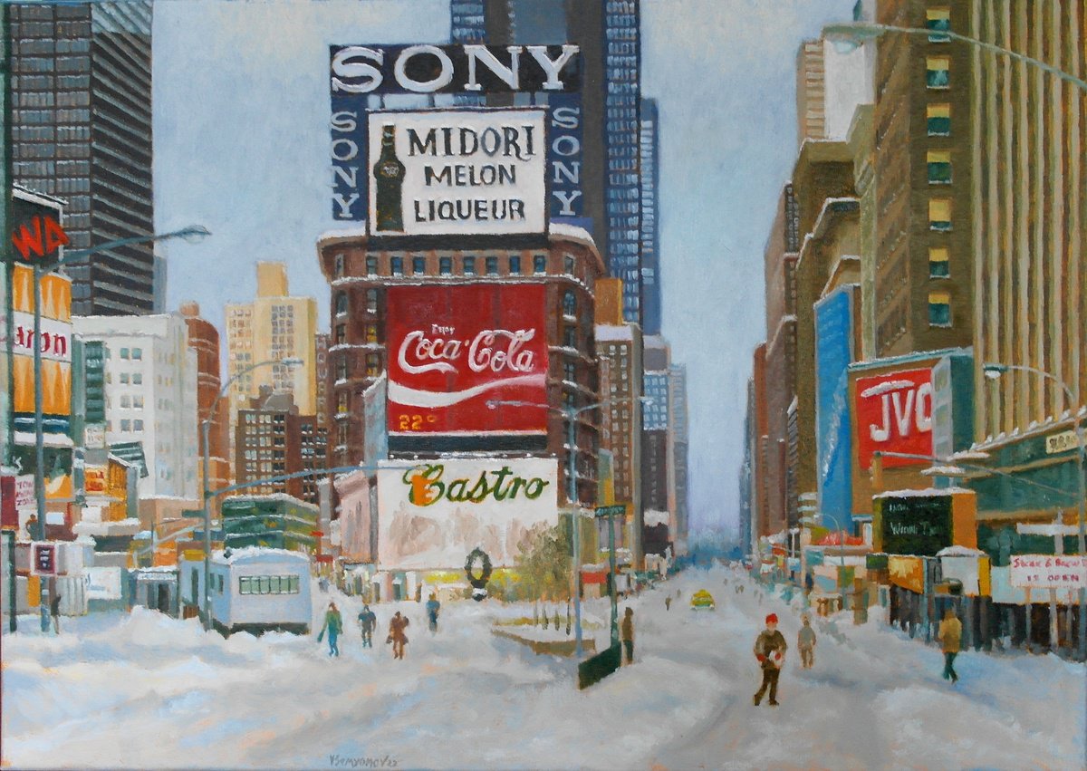 New York, Winter in 1984 by Juri Semjonov