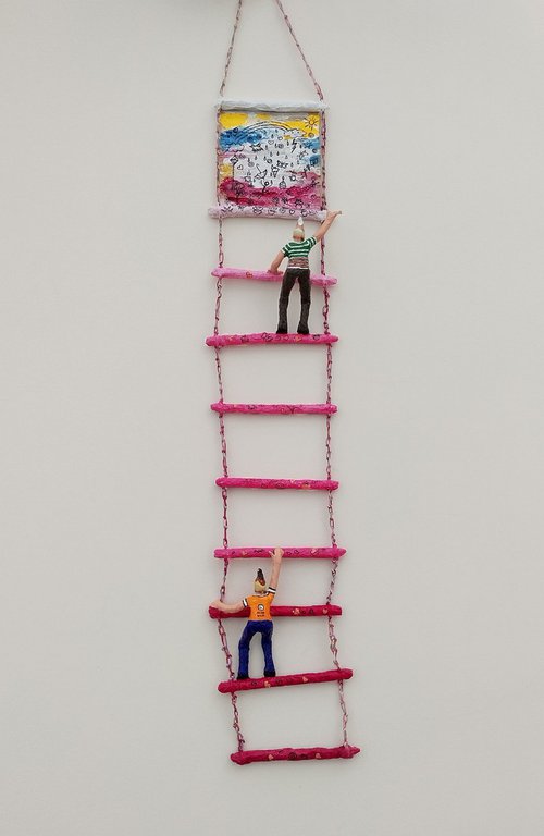 Pencil head climbers and the doodles by Shweta  Mahajan