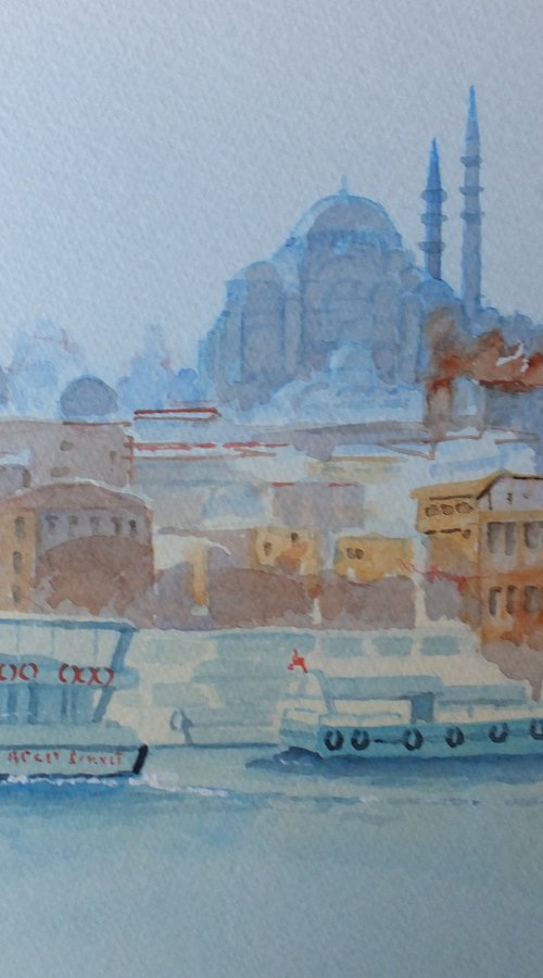 Istanbul Waterfront by David Harmer