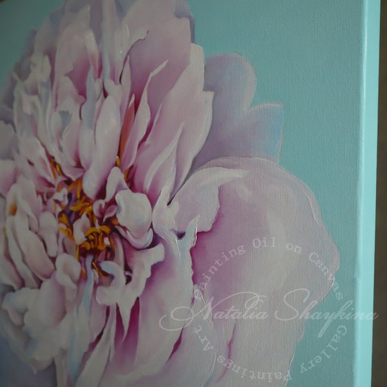 Peonies, Large painting Peony