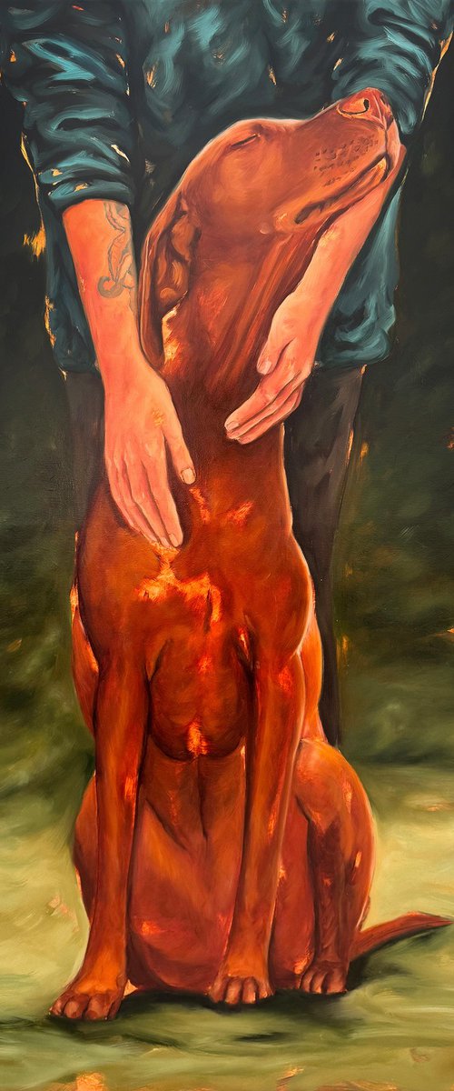 Self-Portrait by Lena Med