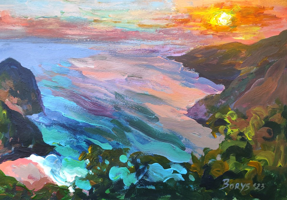 Bali sunrise by Tetiana Borys
