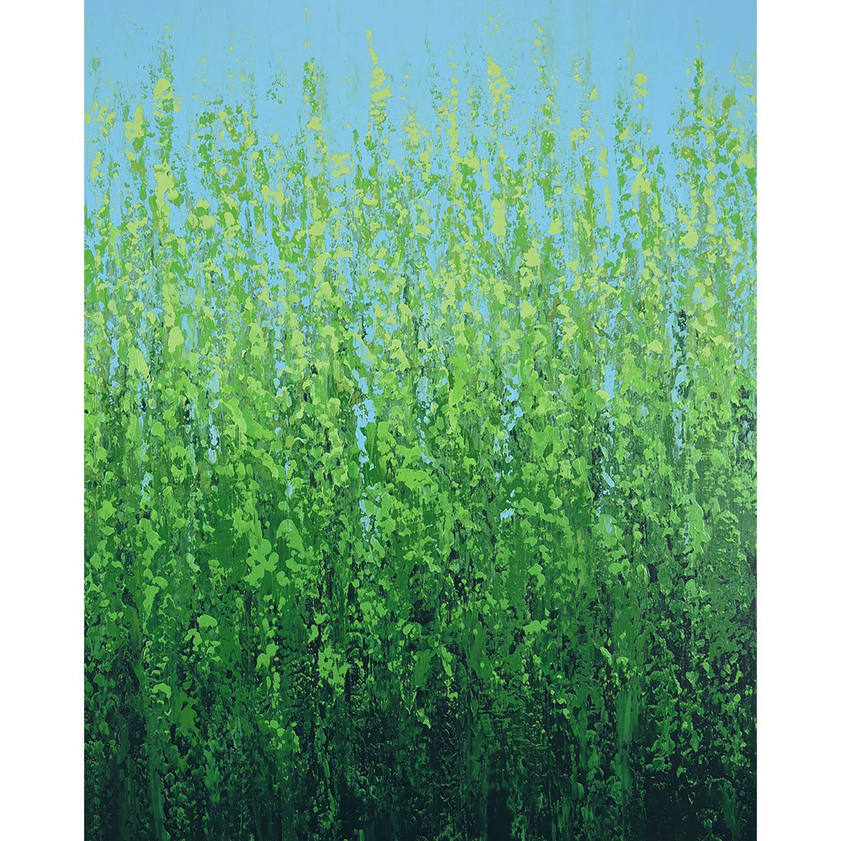 Fresh Spring Green By Suzanne Vaughan, 24 X 30, Artwork For Sale On Artfinder