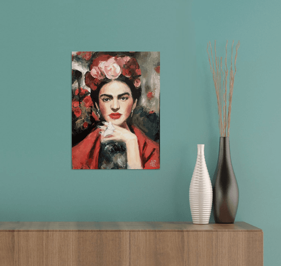 Frida Kahlo portrait