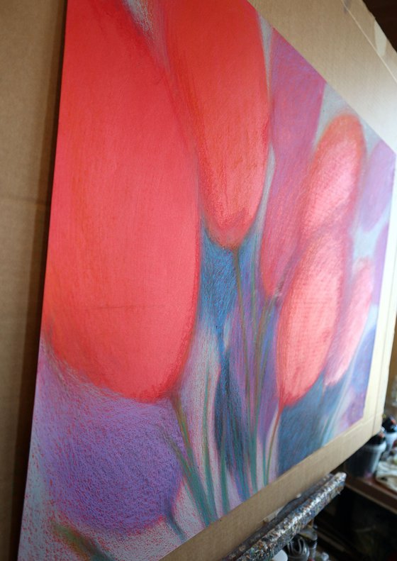 Tulips Red 7