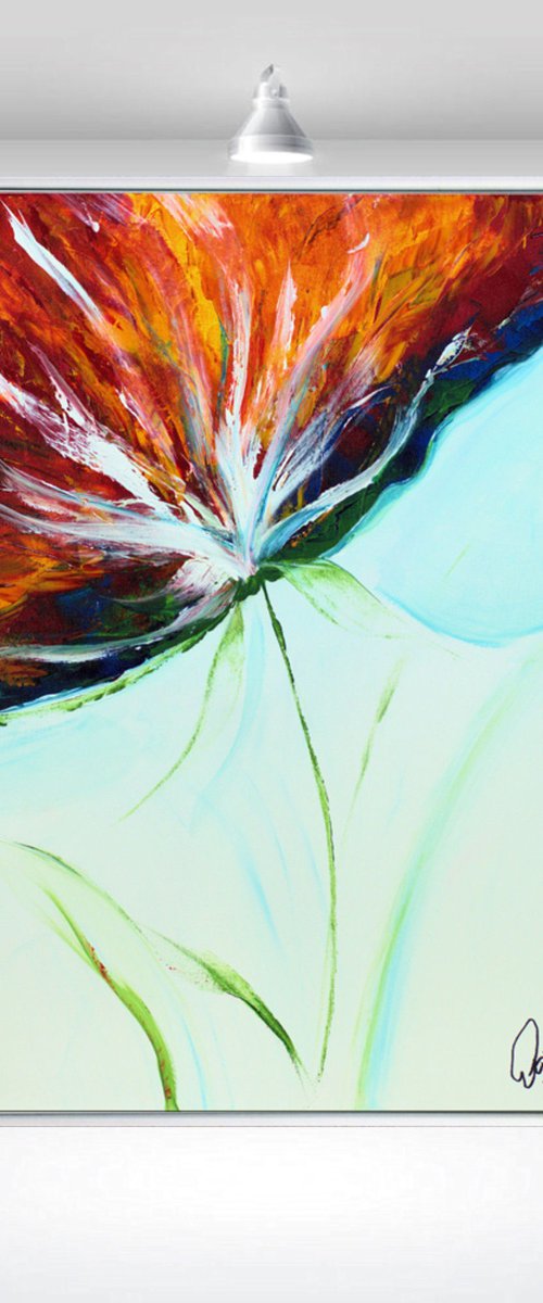 Flame Bloom by Edelgard Schroer