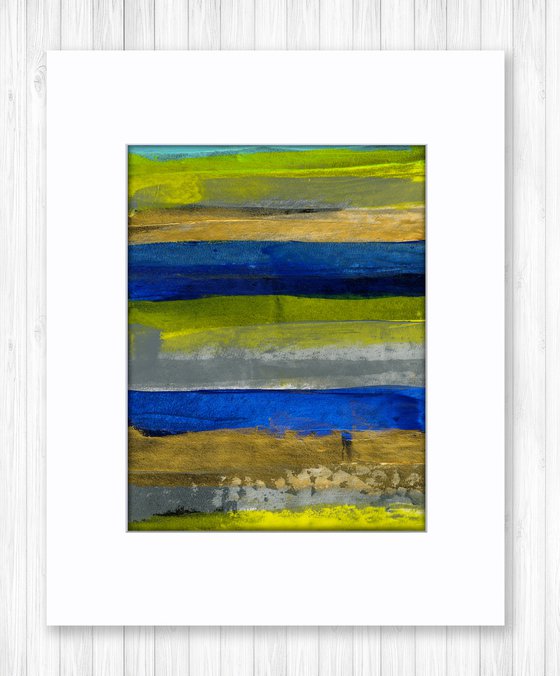 Abstract Composition Collection 27 - 2 Abstract Paintings by Kathy Morton Stanion