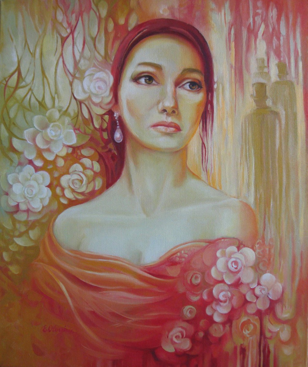 Lady of the camellias by Elena Oleniuc