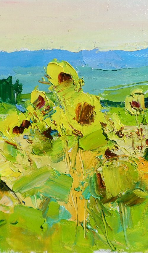 " Sunflowers " by Yehor Dulin