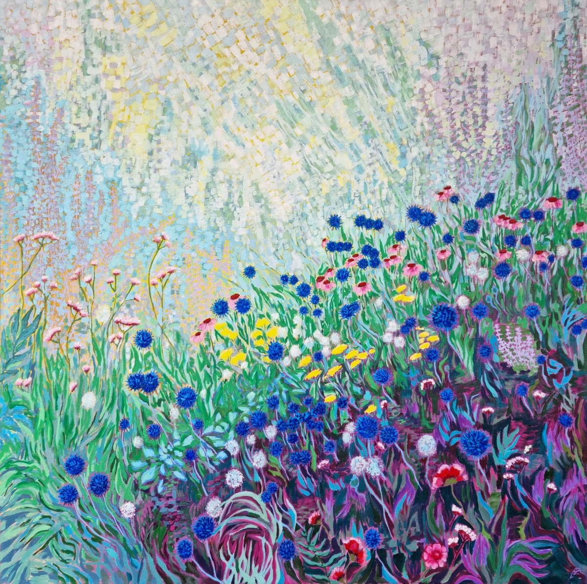 Morning Light By Zulfiya Mukhamadeyeva, 31 X 31, Artwork For Sale On Artfinder