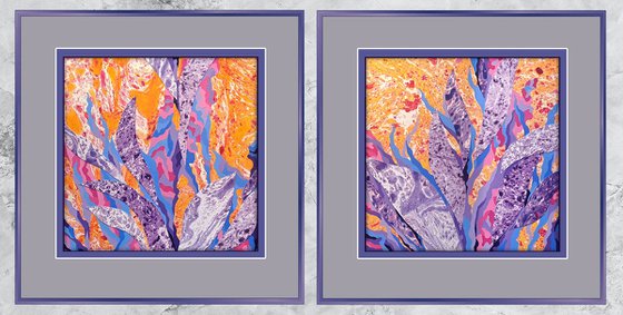 Set of 2 «Alien Flora»