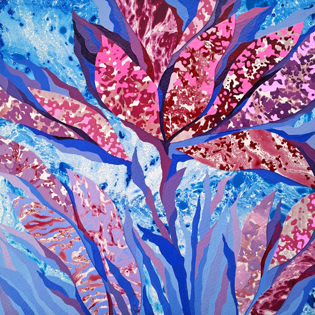 Allure Of Bloom By Mariia Raskin, 10 X 10, Artwork For Sale On Artfinder