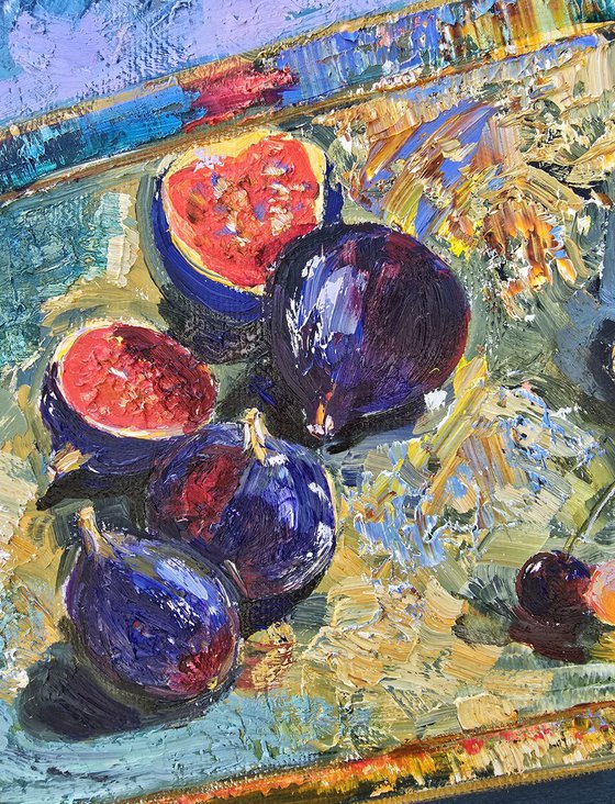 Figs, Cherries and Light