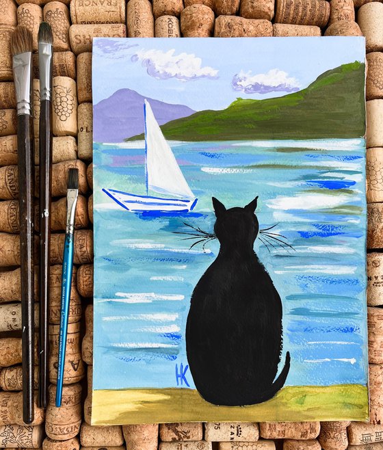 Cat Sailboat