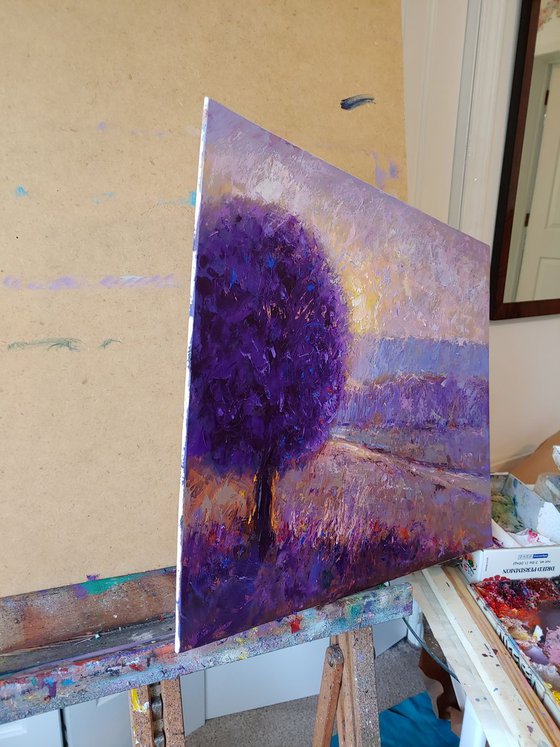 Purple tree....
