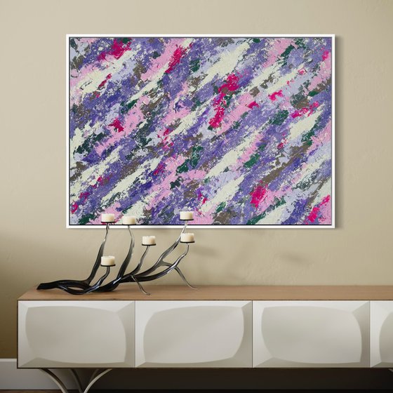 “Dreamscape motion” abstract textured art