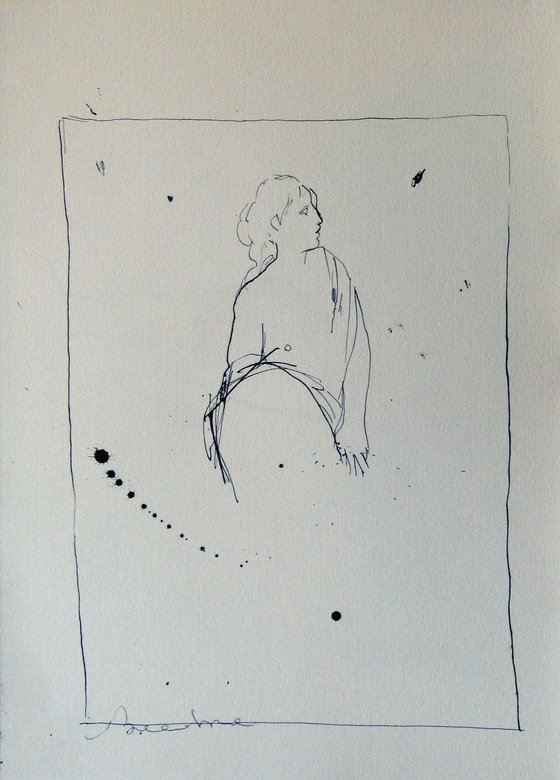 The Woman 18P8, 29x21 cm