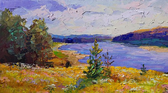 View of Fields by the River