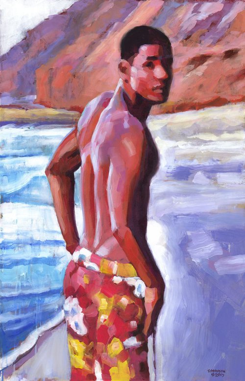Beachboy Sunrise by Douglas Simonson
