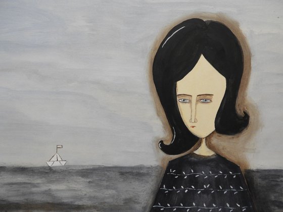 The woman and the sea
