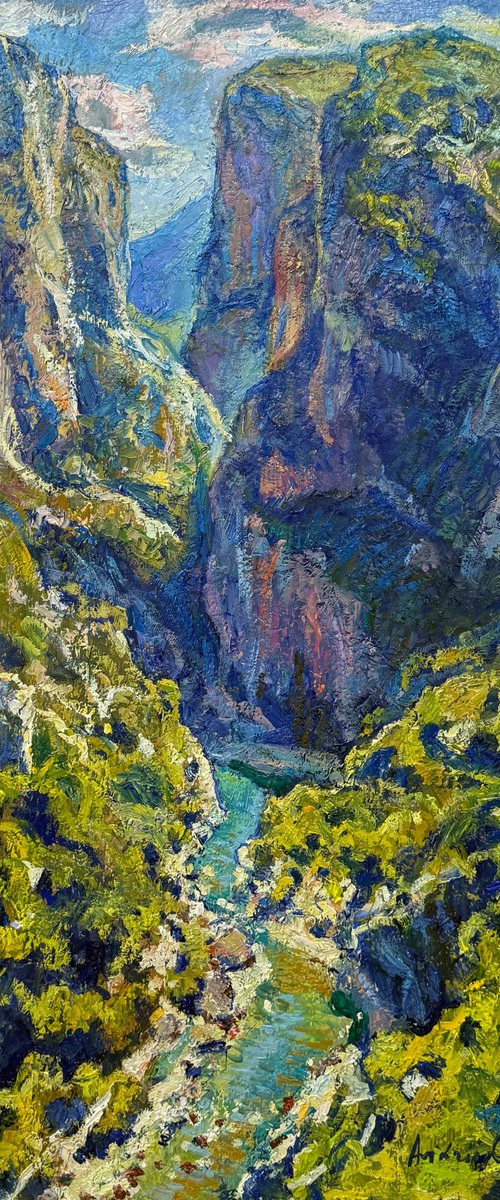 Verdon. Heart of the canyon by Andrii Chebotaru