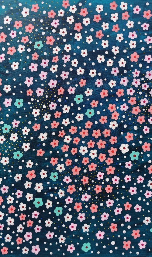 Meadows n.18 - Sakura Blossom by Veronika Demenko