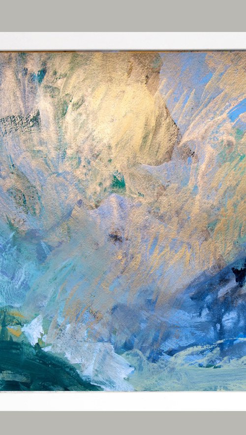 Blue Gold Garden by Elizabeth Anne Fox