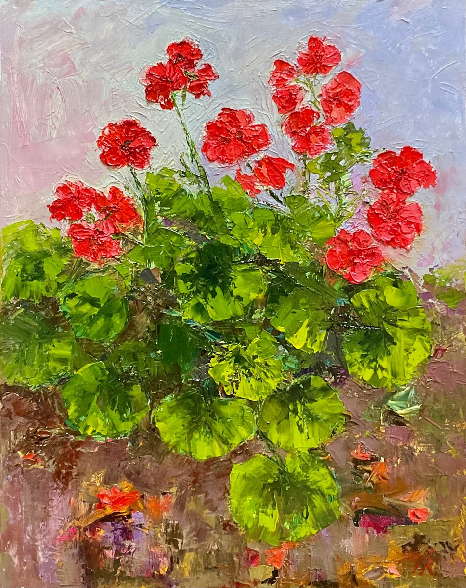 GERANIUM by Vera Klimova