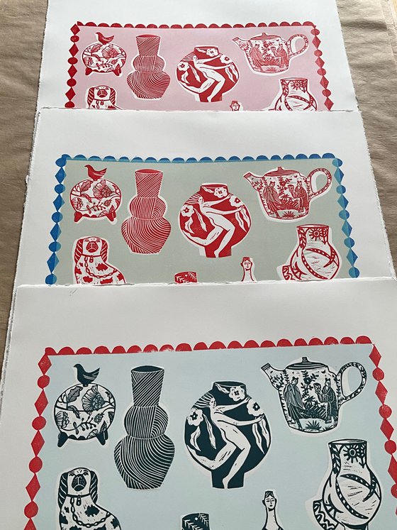 Pottery Treasures (pink)