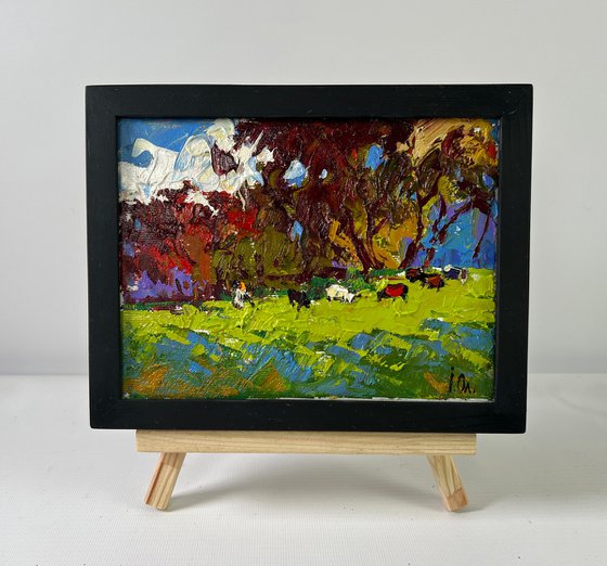 Cows on the meadow