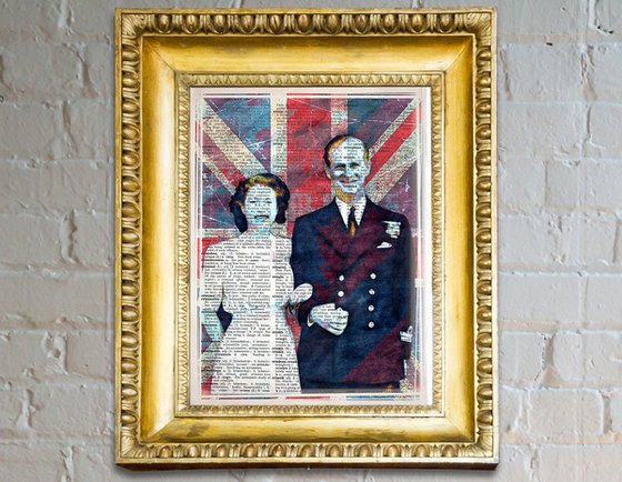 Queen Elizabeth II And Prince Philip - The Union Jack